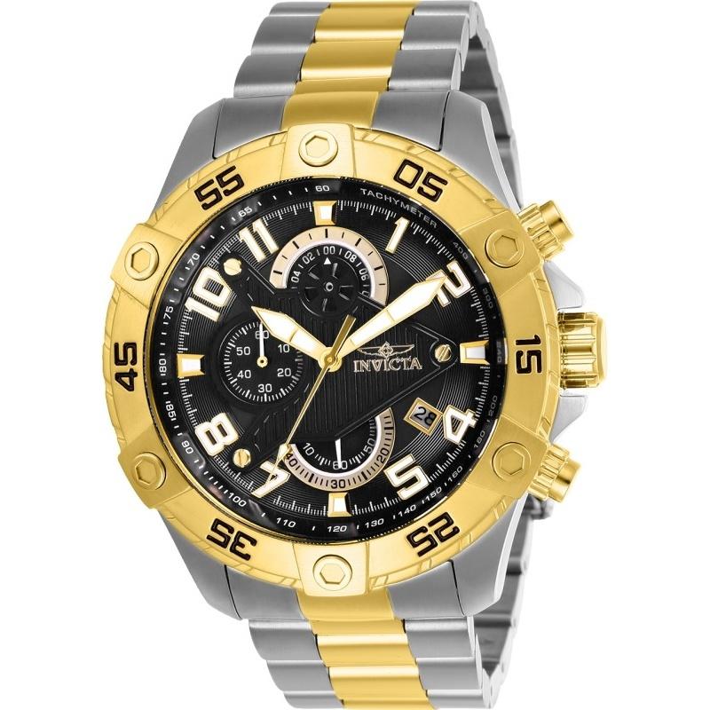 Invicta Men&#39;s 26100 S1 Rally Gold-Tone and Silver Stainless Steel Watch
