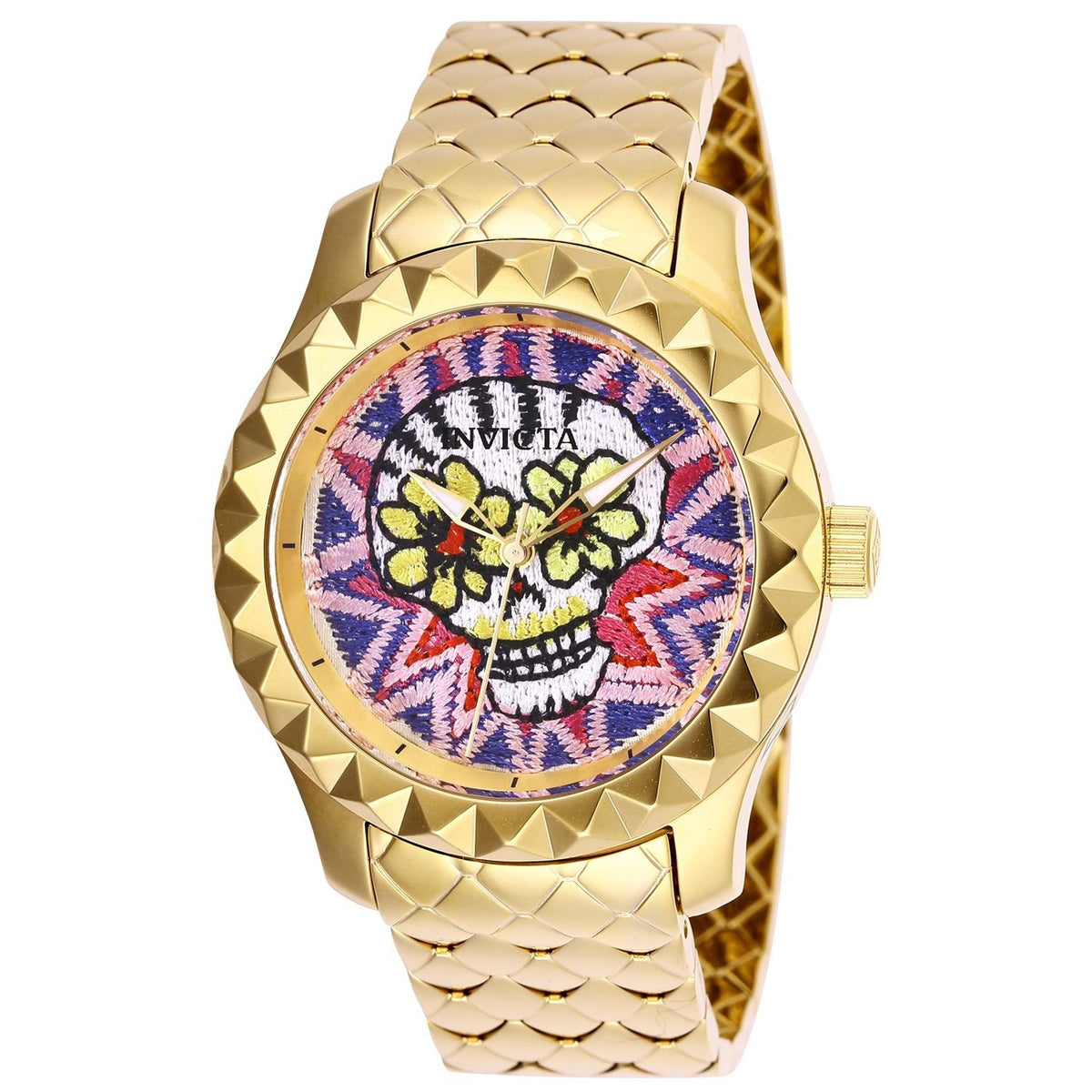 Invicta Women's 26113 Wildflower Gold-Tone Stainless Steel Watch