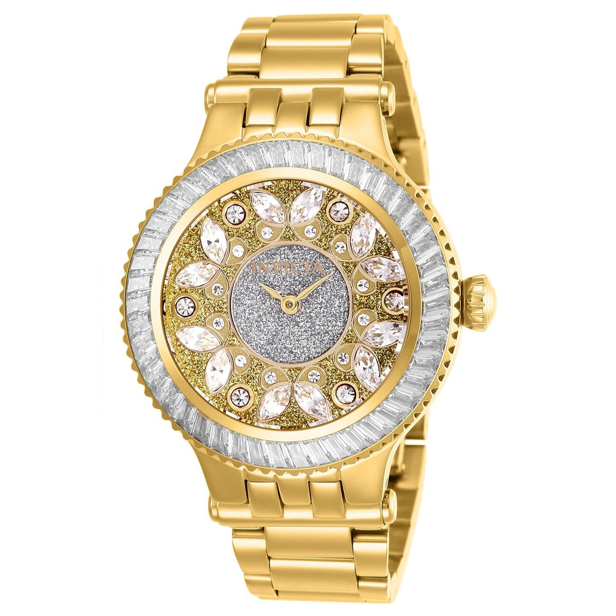 Invicta Women&#39;s 26155 Subaqua 3 Gold-Tone Stainless Steel Watch