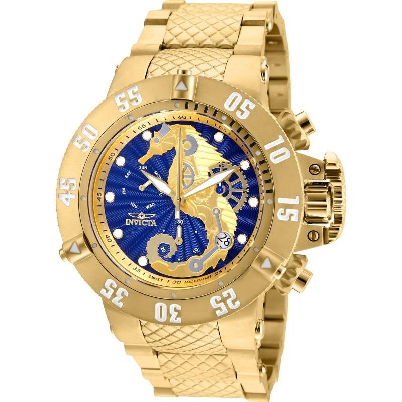 Invicta Men&#39;s 26230 Subaqua 3 Gold-tone Stainless Steel Watch
