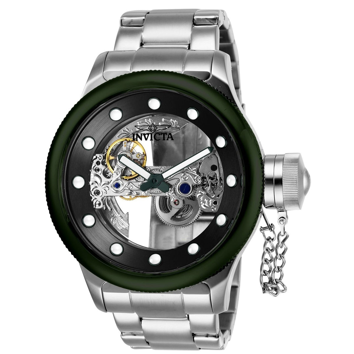 Invicta Men's 26275 Russian Diver Automatic Polyurethane and Stainless Steel Watch