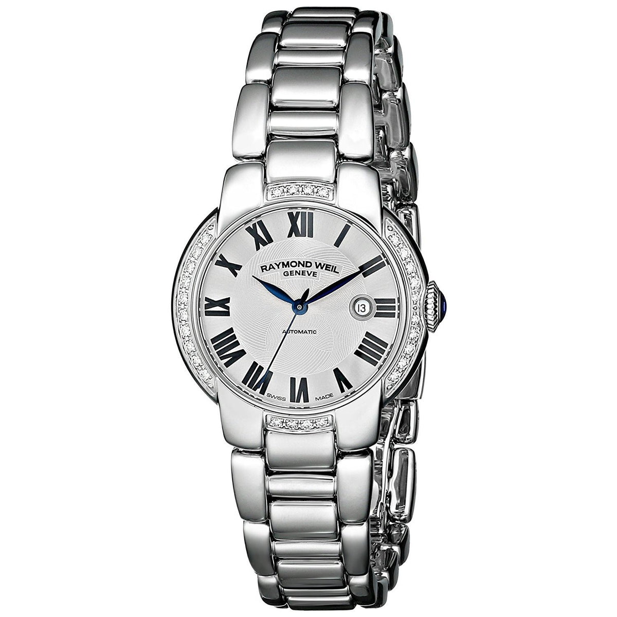 Raymond Weil Women&#39;s 2629-STS-01659 Jasmine Automatic Diamond Stainless Steel Watch