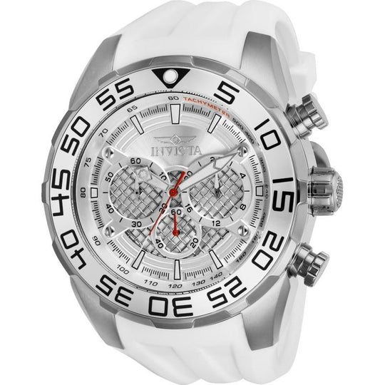 Invicta Men's 26299 Speedway White Stainless Steel Watch
