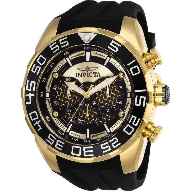 Invicta Men&#39;s 26301 Speedway Black Silicone Watch