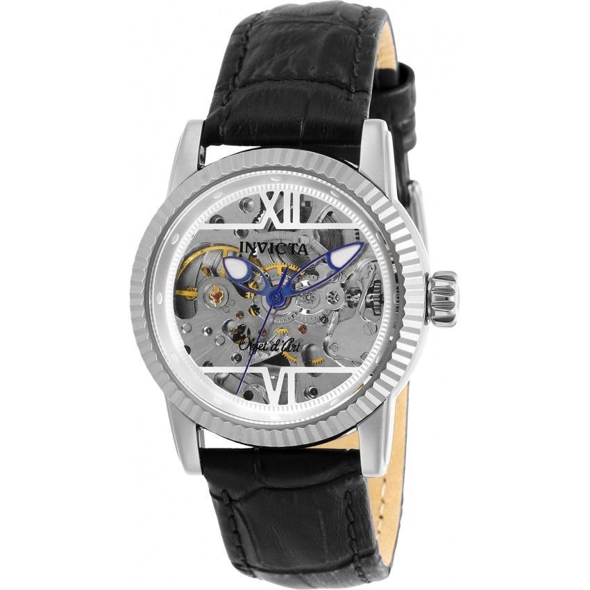 Invicta Women's 26347 Objet D Art Automatic Leather Watch