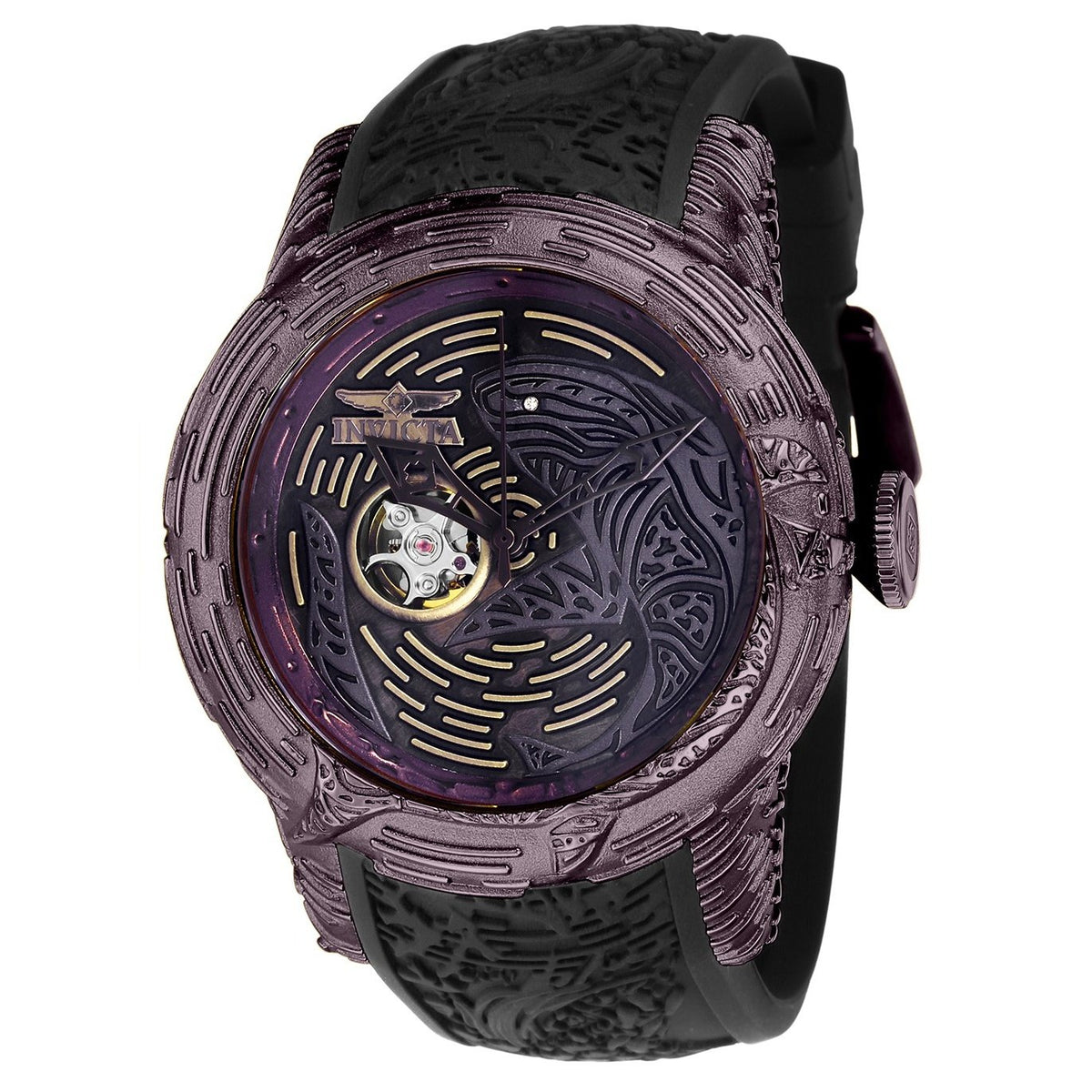 Invicta Men&#39;s 26428 S1 Rally Automatic Black Silicone Watch