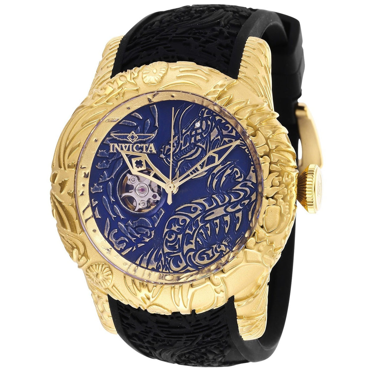 Invicta Men's 26434 S1 Rally Automatic Black Silicone Watch
