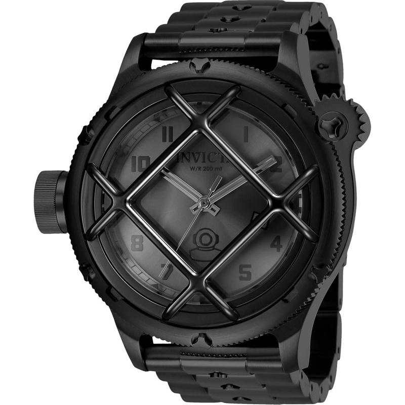 Invicta Men's 26467 Russian Diver Black Stainless Steel Watch