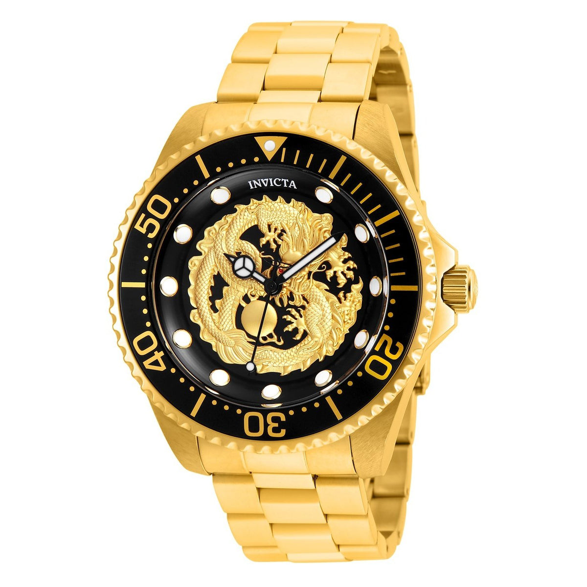 Invicta Men&#39;s 26490 Pro Diver Automatic Gold-Tone Stainless Steel Watch