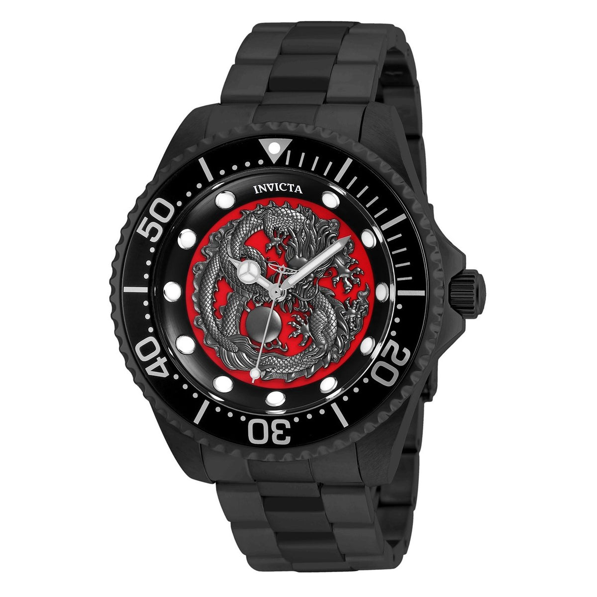 Invicta Men&#39;s 26492 Pro Diver Venom Black Stainless Steel Watch