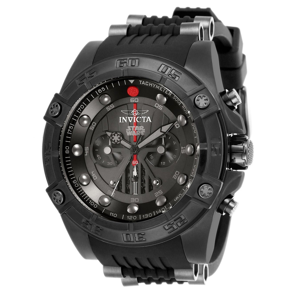 Invicta Men's 26495 Star Wars Darth Vader Black Stainless Steel Watch