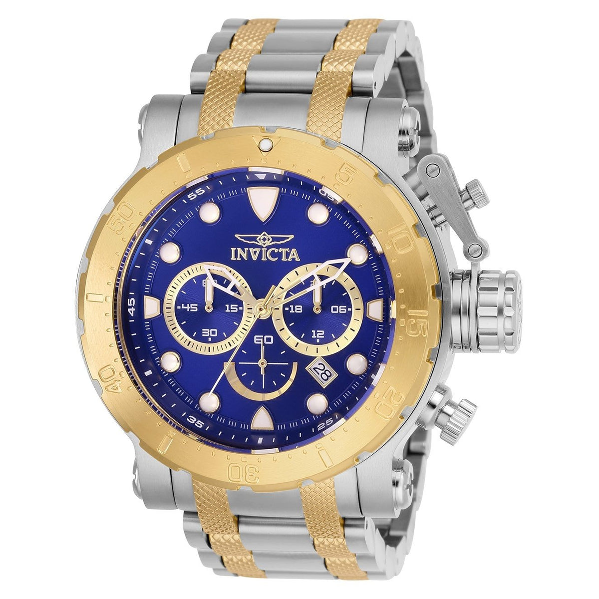 Invicta Men&#39;s 26498 Coalition Forces Gold-Tone and Silver Stainless Steel Watch