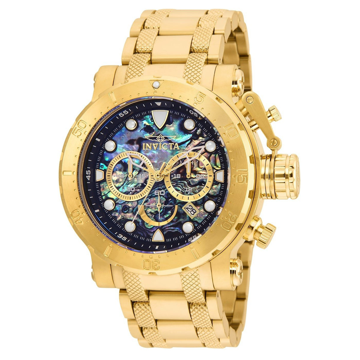 Invicta Men&#39;s 26504 Coalition Forces Gold-Tone Stainless Steel Watch