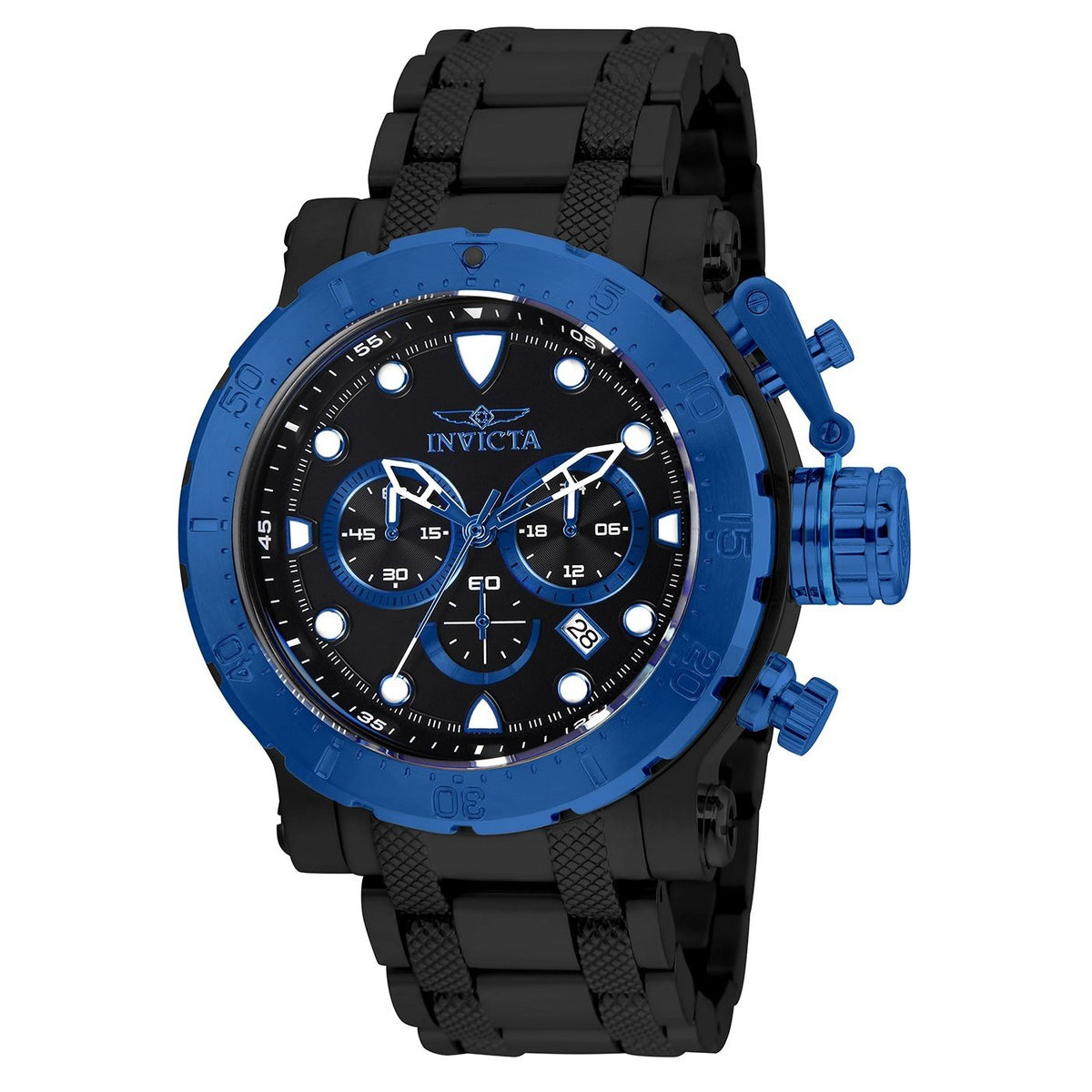 Invicta Men's 26506 Coalition Forces Black Stainless Steel Watch