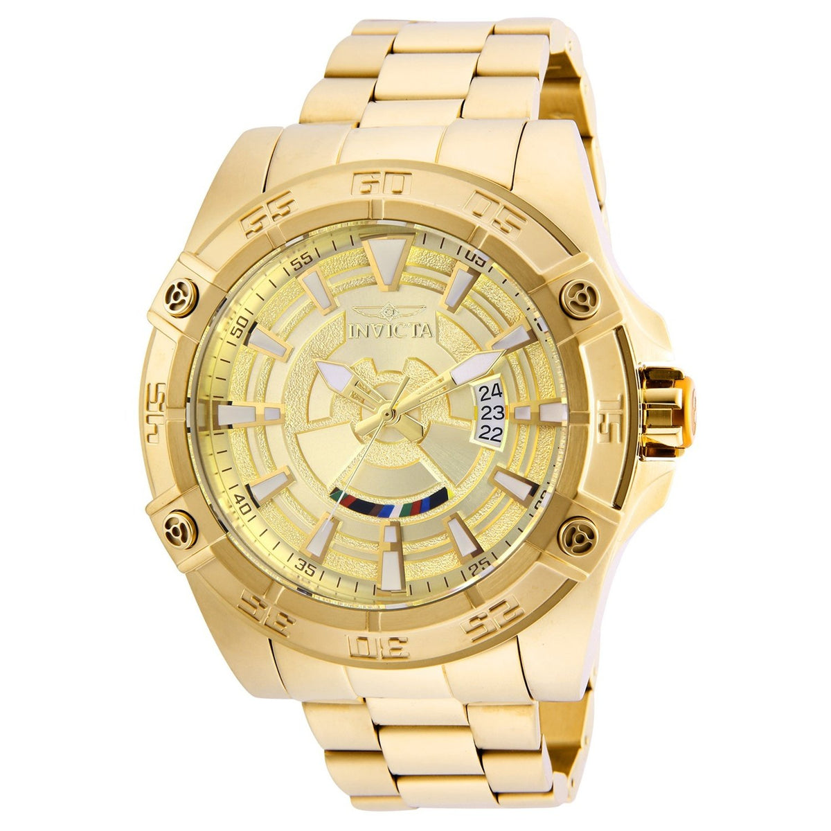 Invicta Men&#39;s 26522 Star Wars C-3PO Automatic Gold-Tone Stainless Steel Watch
