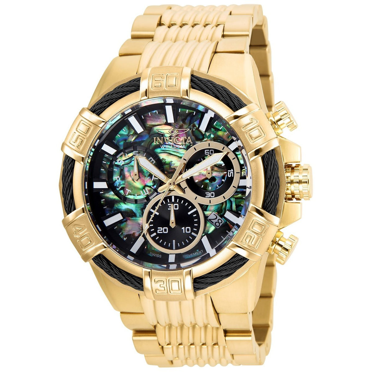Invicta Men&#39;s 26541 Bolt Gold-tone Stainless Steel Watch