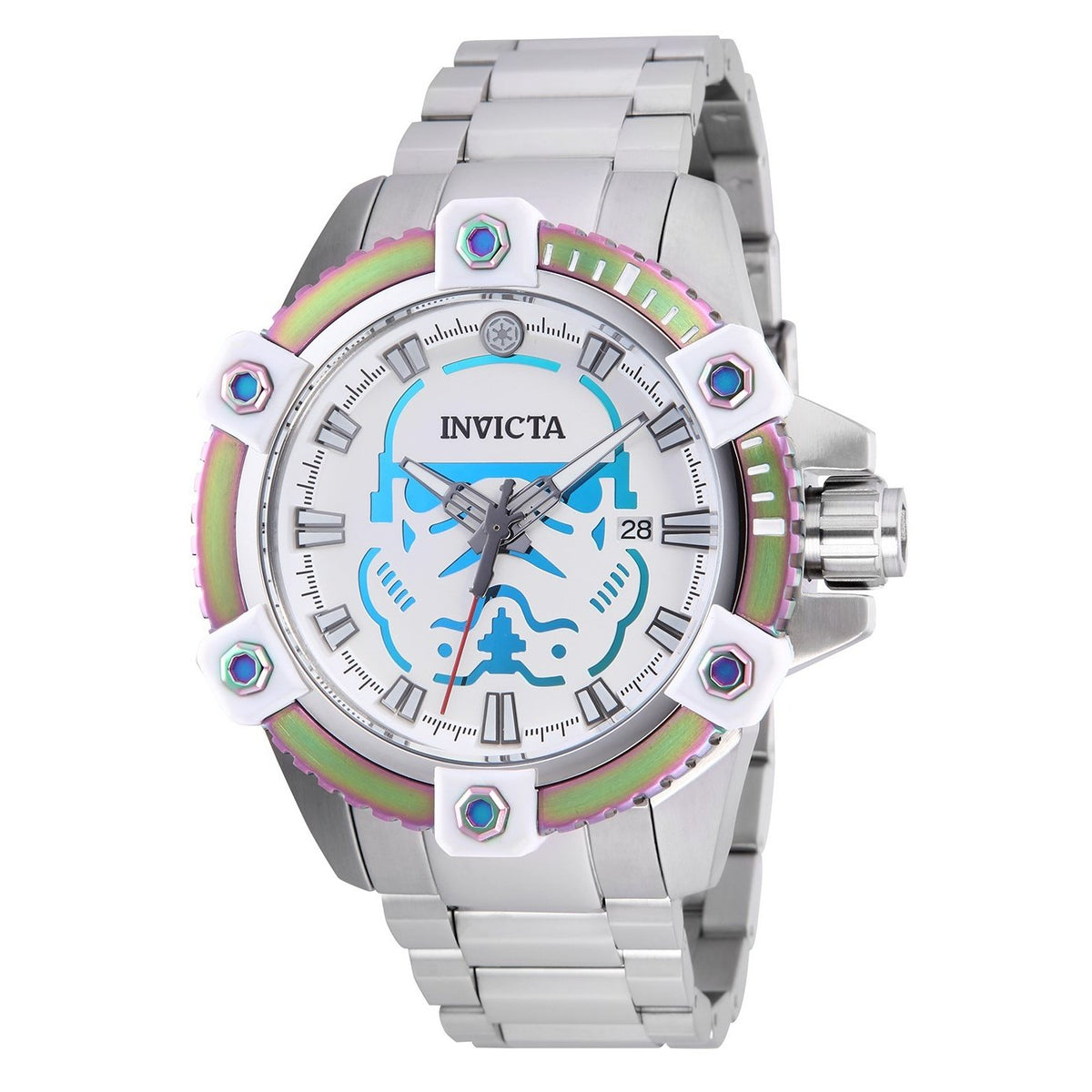 Invicta Men&#39;s 26555 Star Wars Stormtrooper Automatic Stainless Steel Watch