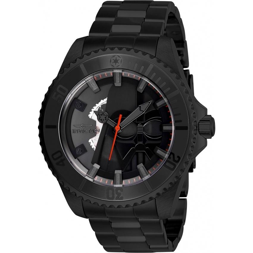 Invicta Men&#39;s 26599 Star Wars Darth Vader Automatic Black Stainless Steel Watch