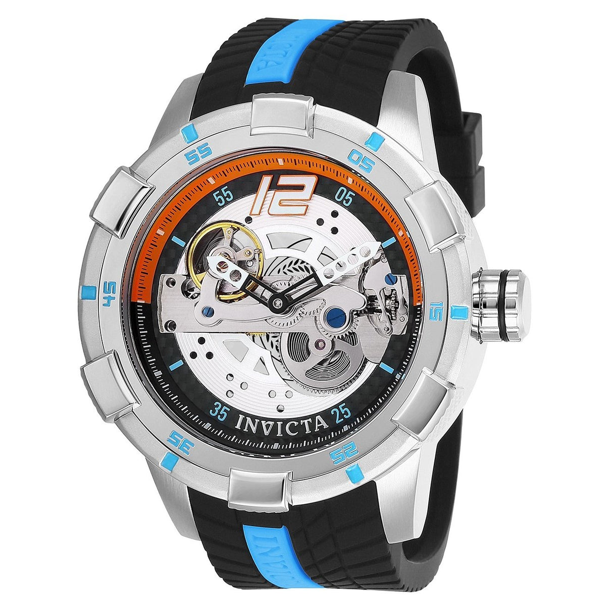 Invicta Men's 26618 S1 Rally Race Team Black and Blue Silicone Watch