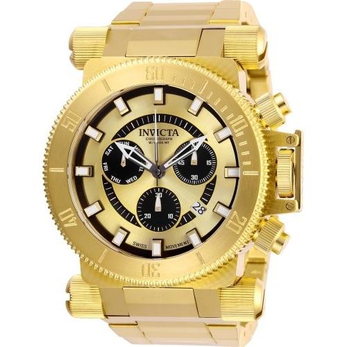 Invicta Men&#39;s 26644 Coalition Forces Gold-Tone Stainless Steel Watch