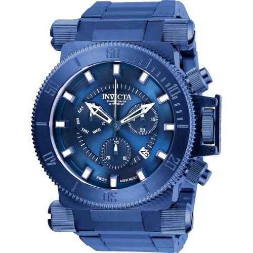 Invicta Men&#39;s 26646 Coalition Forces Blue Stainless Steel Watch