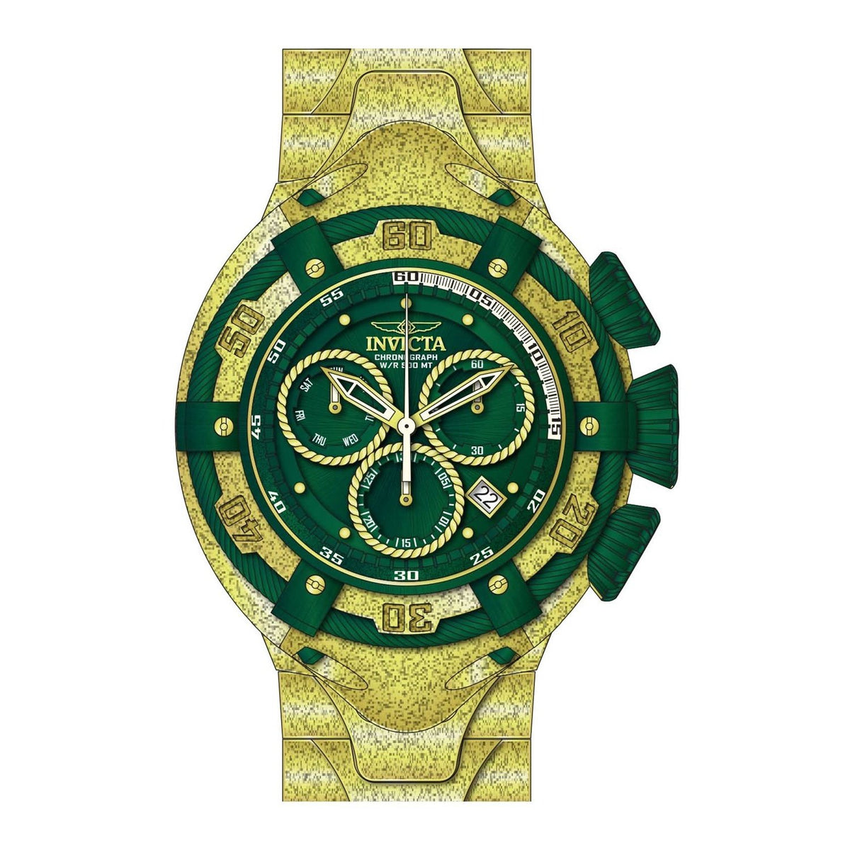 Invicta Men&#39;s 26668 Bolt Thunderbolt Gold-Tone Stainless Steel Watch