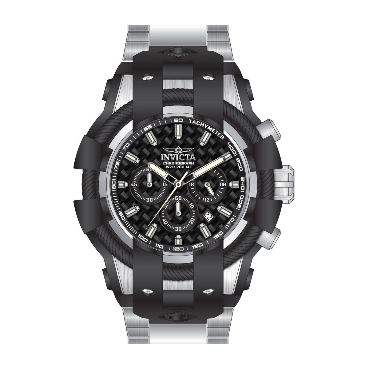 Invicta Men's 26669 Bolt Stainless Steel Watch