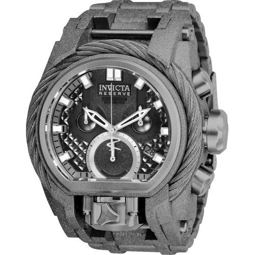 Invicta Men&#39;s 26681 Reserve Bolt Zeus Black Stainless Steel Watch
