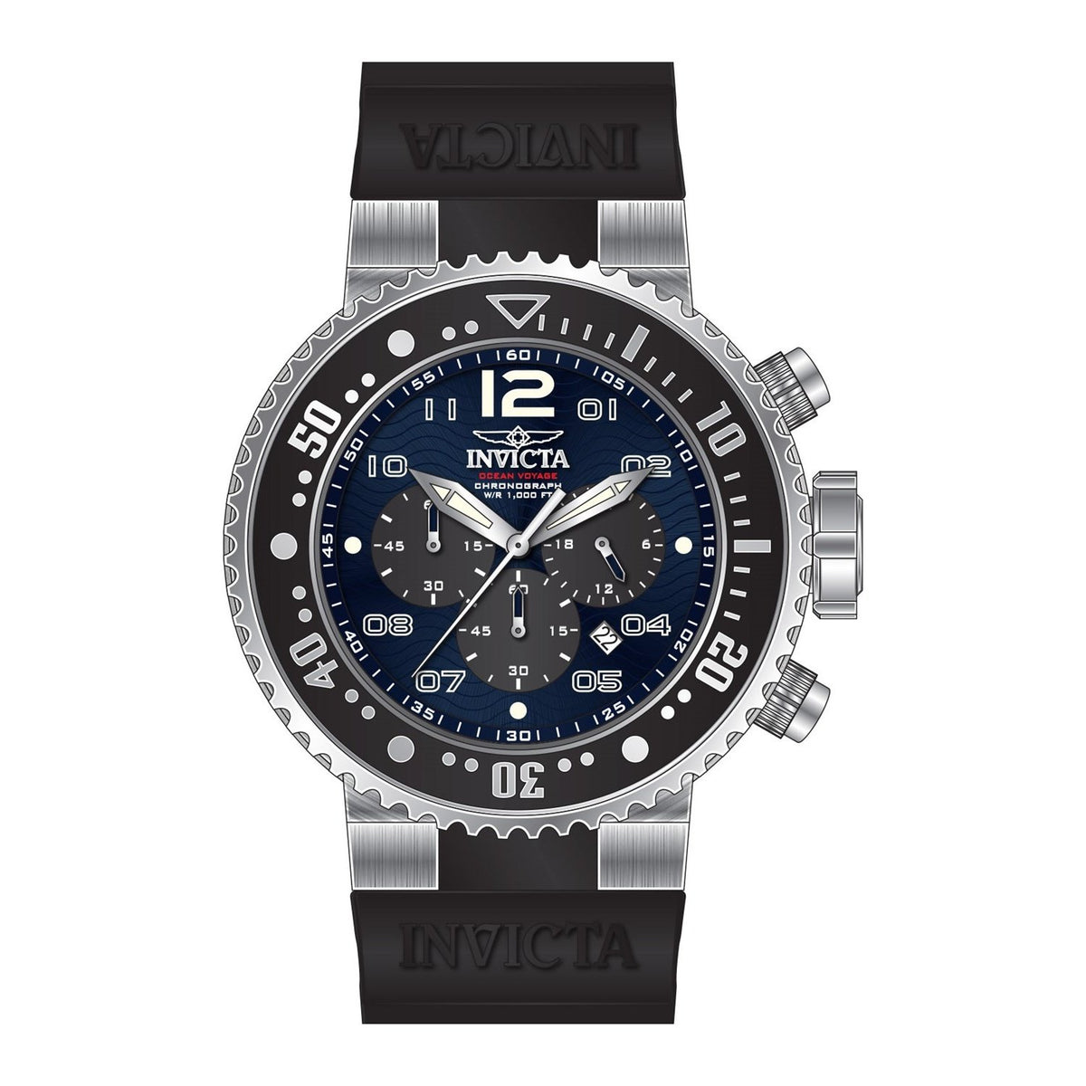 Invicta Men&#39;s 26731 Pro Diver Black Silicone Watch