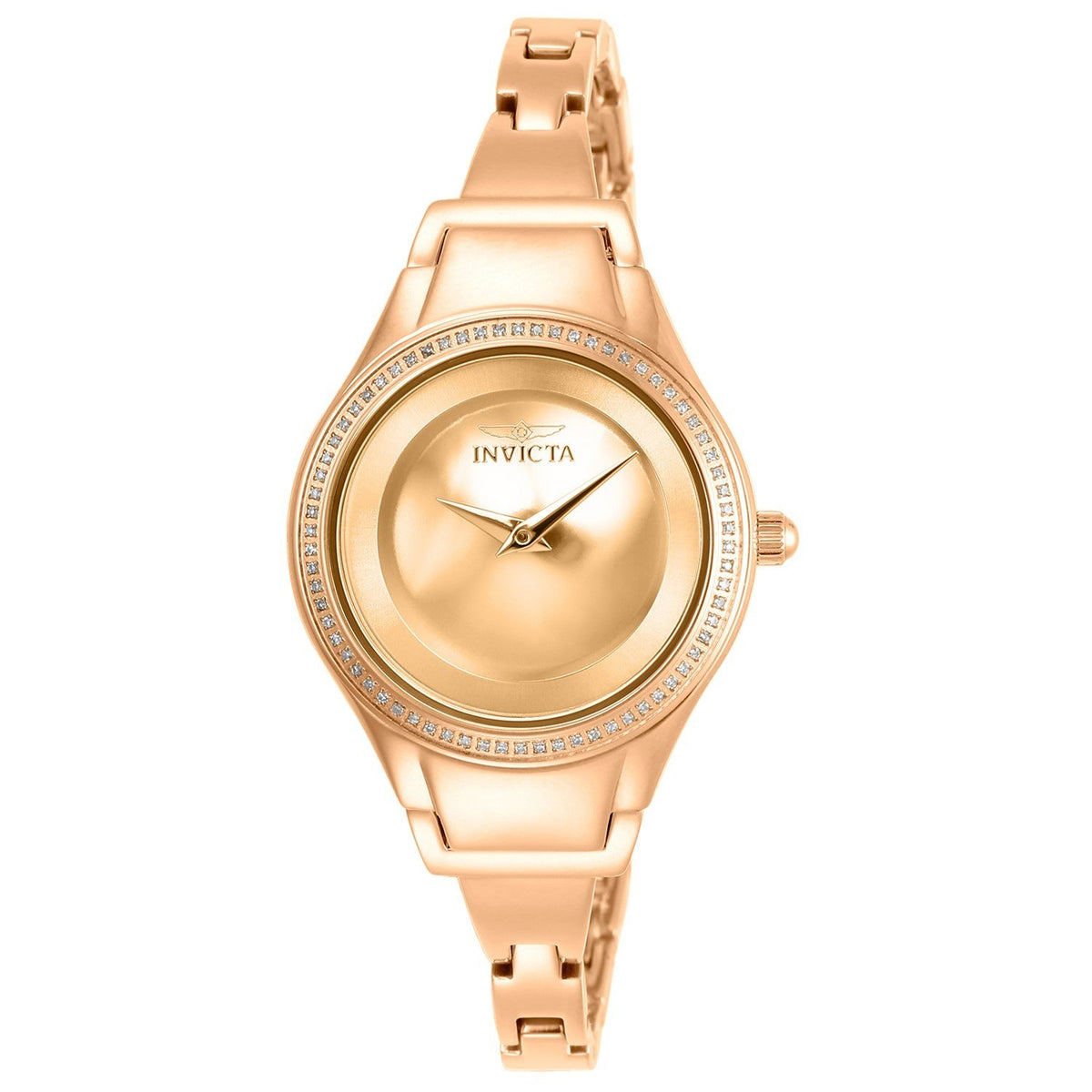 Invicta Women's 26767 Angel Rose-Tone Stainless Steel Watch