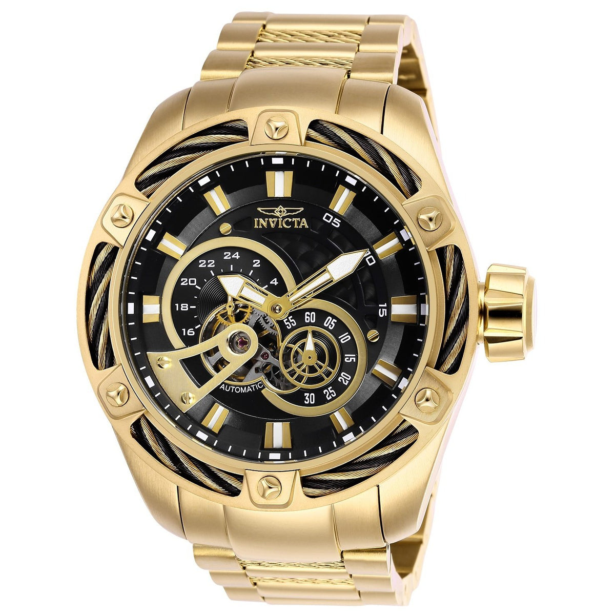Invicta Men&#39;s 26775 Bolt Automatic Gold-Tone Stainless Steel Watch