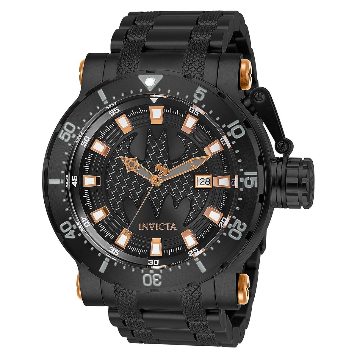 Invicta Men's 26822 DC Comics Batman Black Stainless Steel Watch