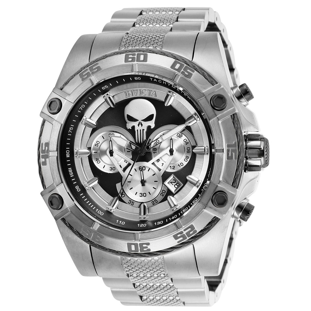 Invicta Men's 26863 Marvel Punisher Stainless Steel Watch