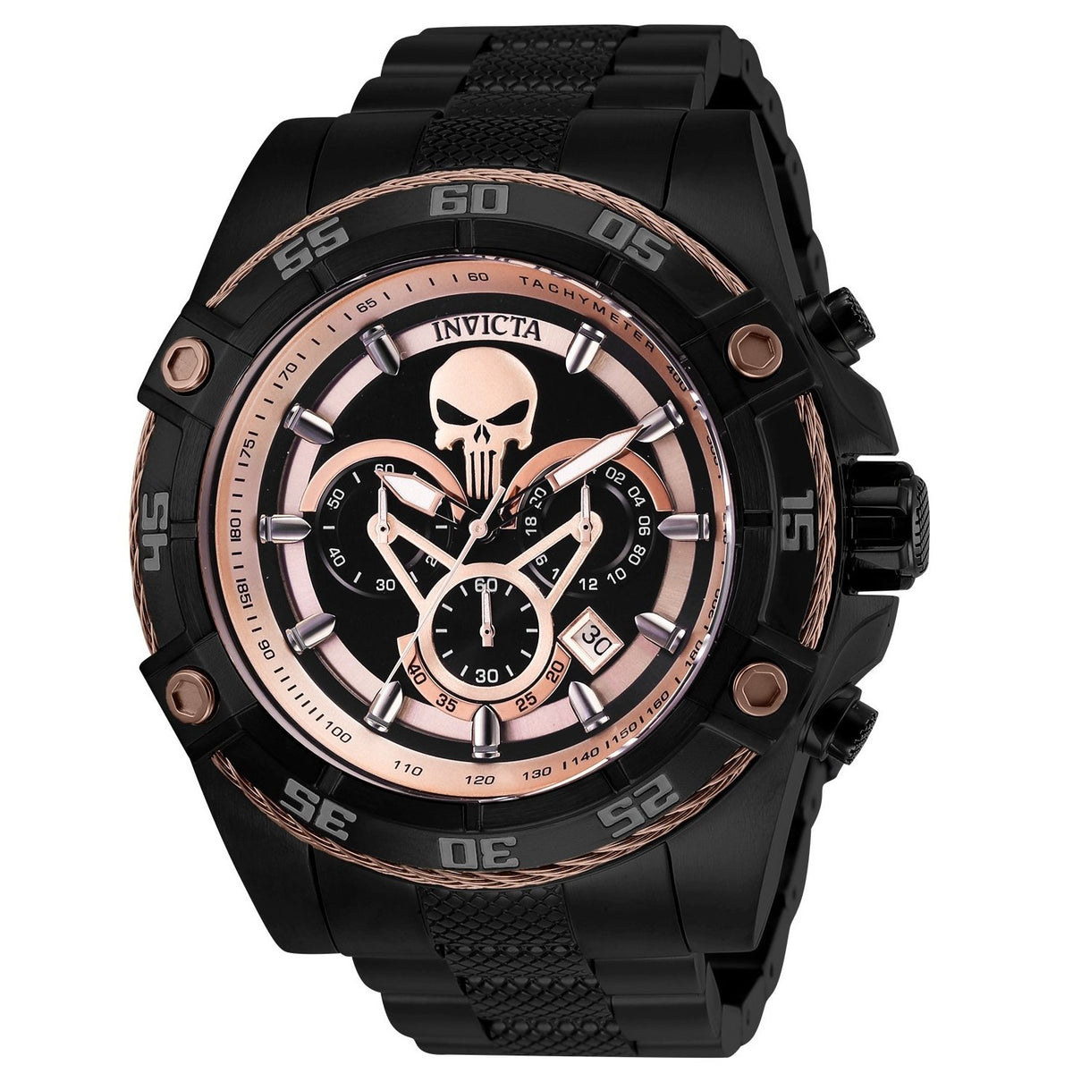 Invicta Men's 26866 Marvel Black Panther Black Stainless Steel Watch