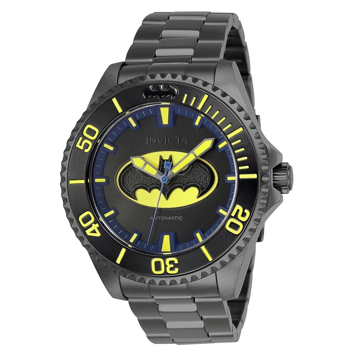 Invicta Men's 26901 DC Comics Batman Automatic  Black Silicone Watch