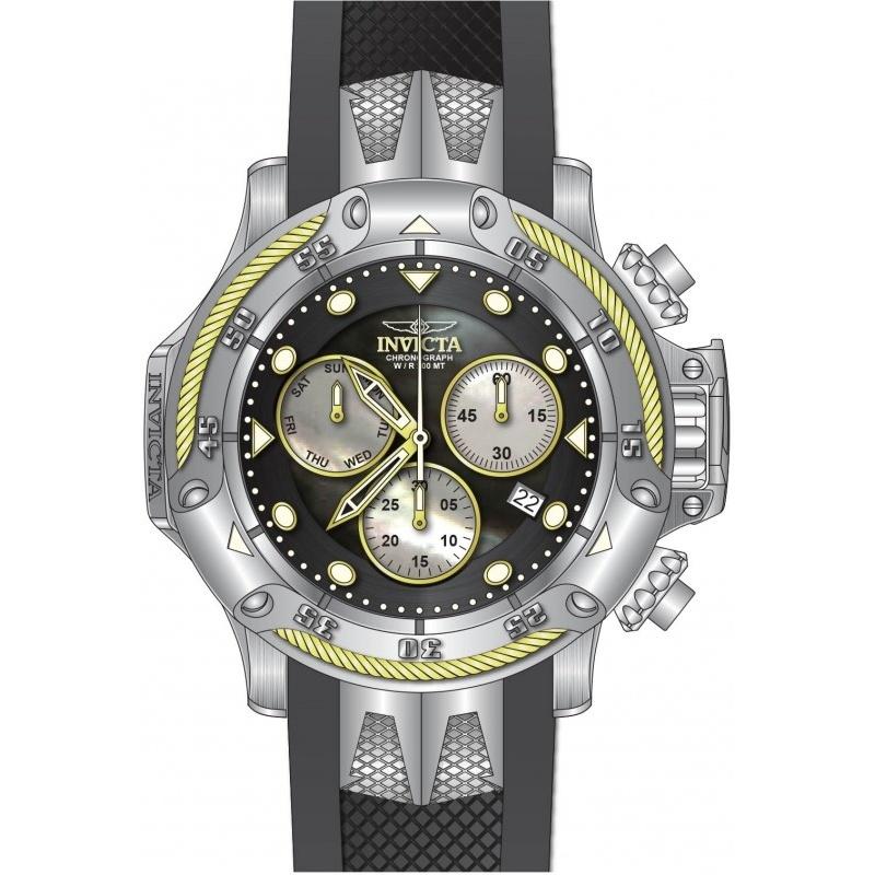 Invicta Men's 26961 Subaqua 3  Black Silicone Watch