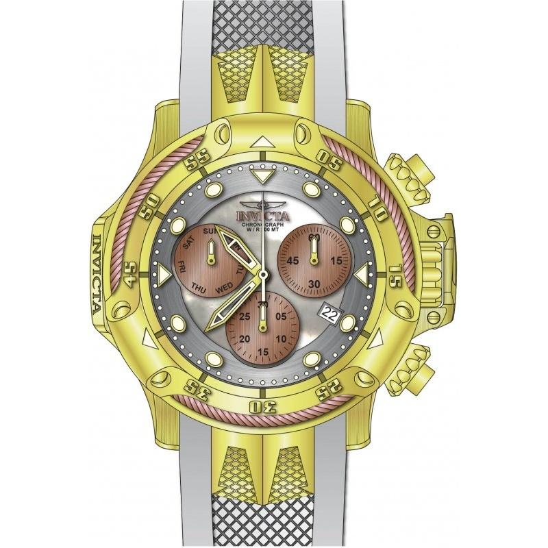 Invicta Men's 26964 Subaqua 3  White Silicone Watch