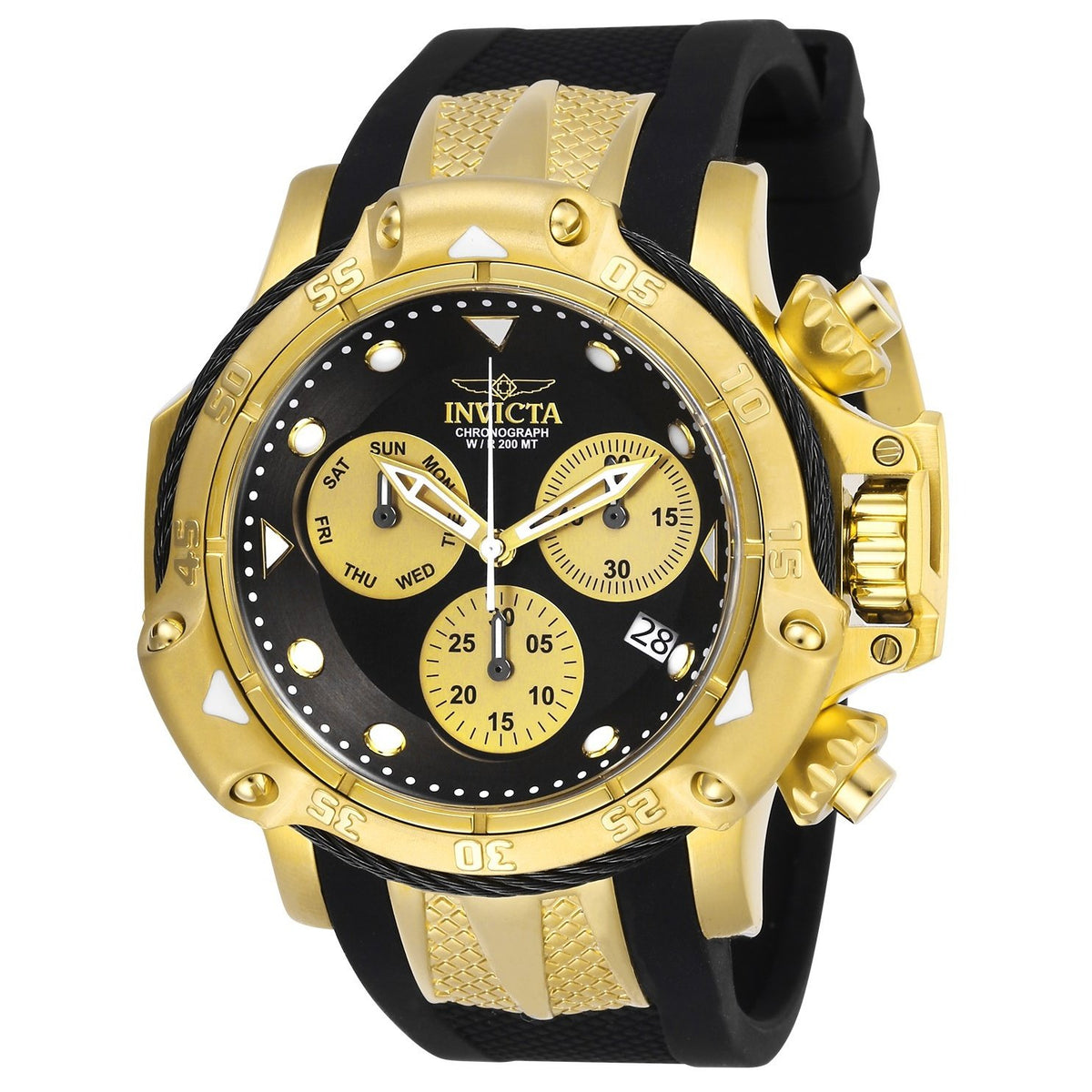 Invicta Men's 26965 Subaqua 3  Black Silicone Watch