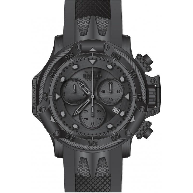 Invicta Men's 26969 Subaqua 3  Black Silicone Watch