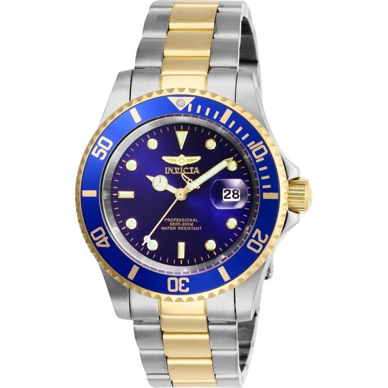 Invicta Men&#39;s 26972 Pro Diver Gold-Tone and Silver Stainless Steel Watch