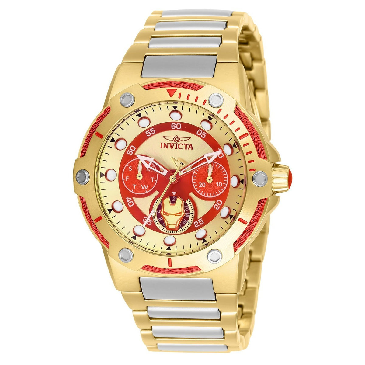 Invicta Women&#39;s 26985 Ironman Gold-Tone and Silver Stainless Steel Watch