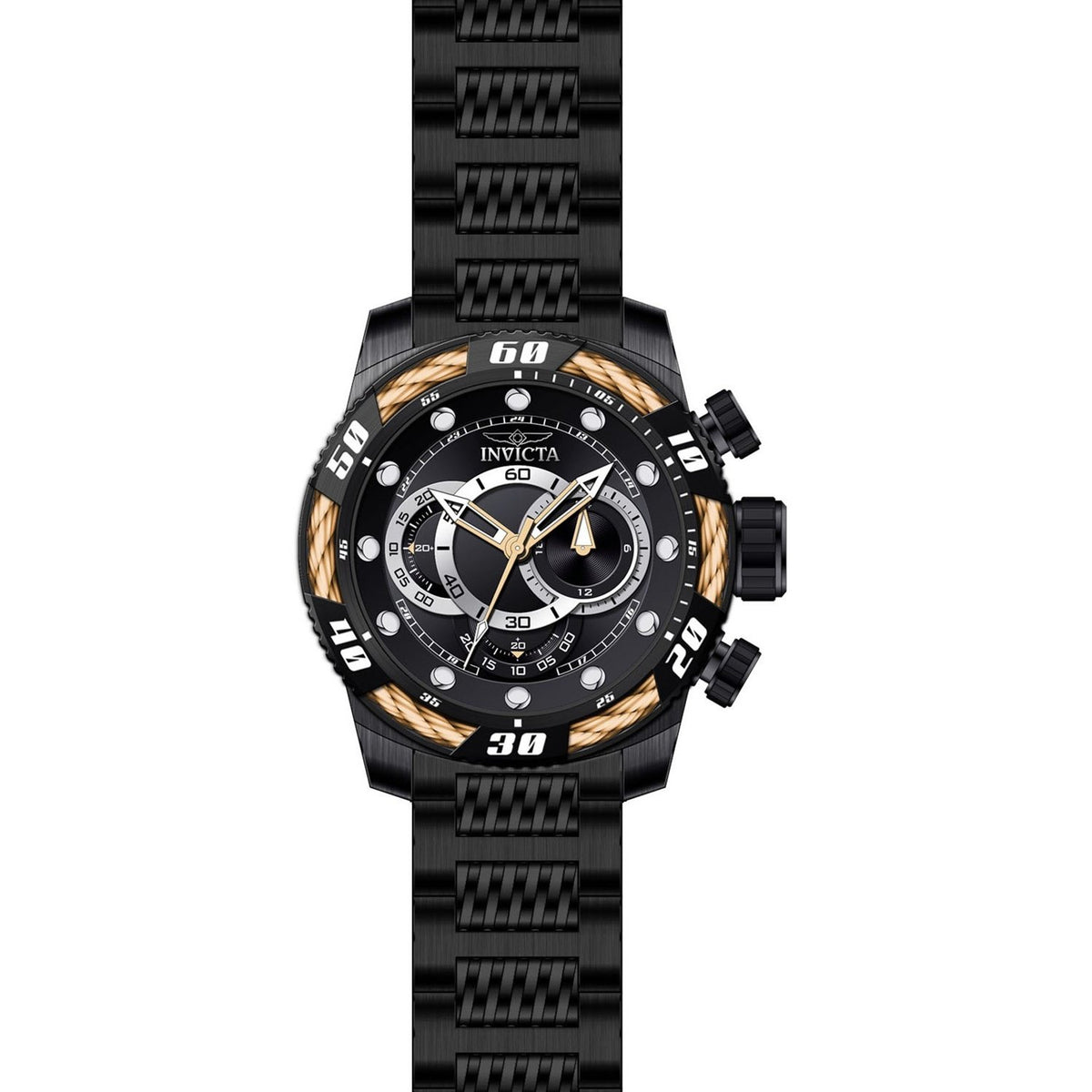 Invicta Men's 27061 Speedway Black Stainless Steel Watch