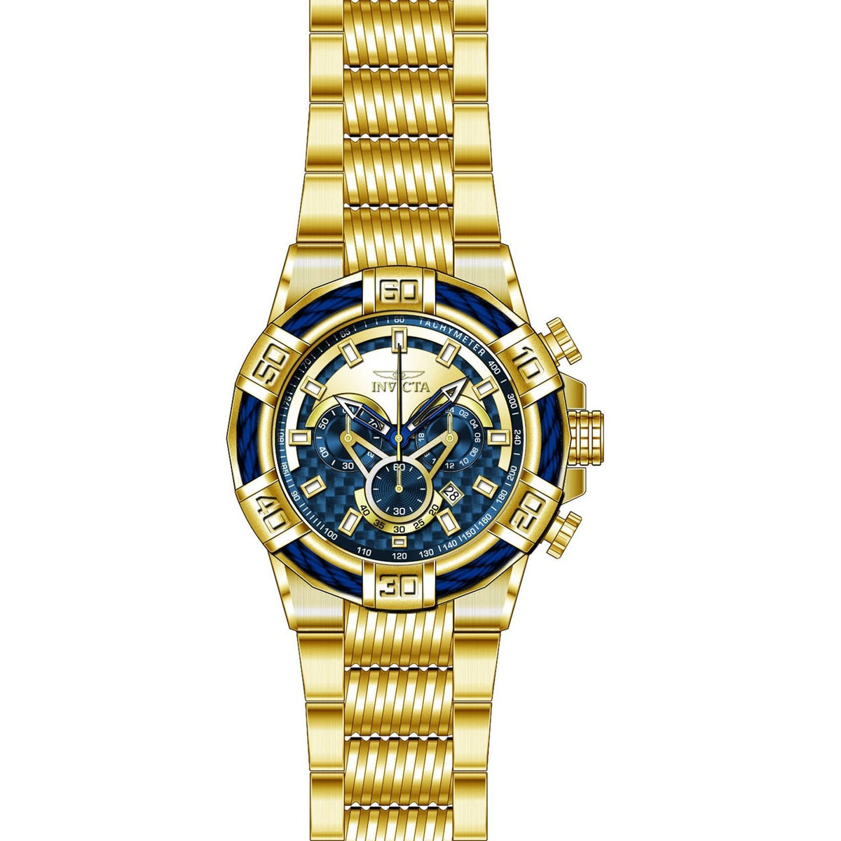 Invicta Men's 27062 Bolt Gold-Tone Stainless Steel Watch