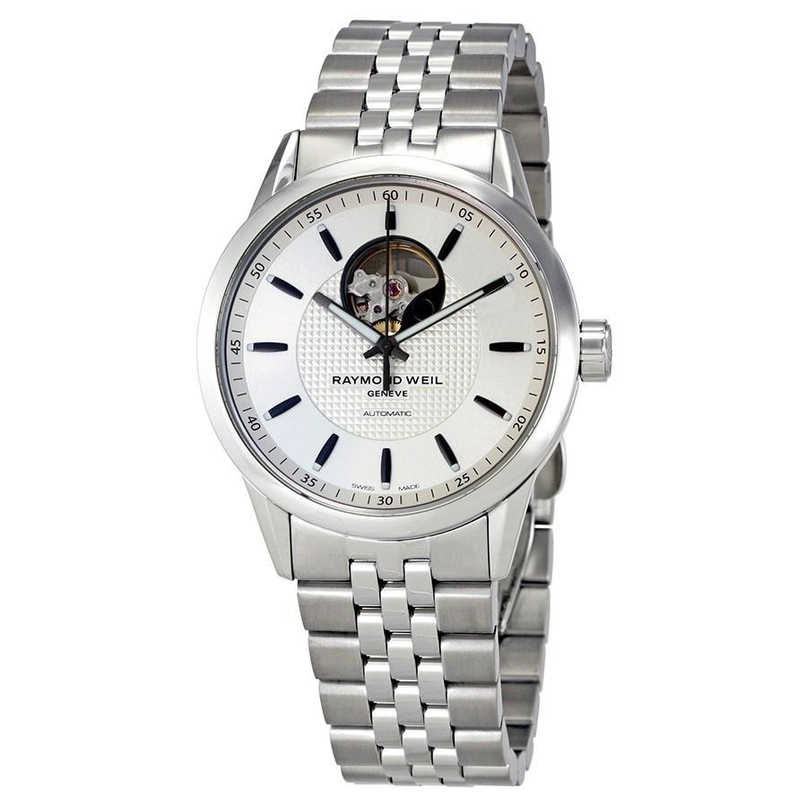 Raymond Weil Men&#39;s 2710-ST-65031 Freelancer Automatic Stainless Steel Watch