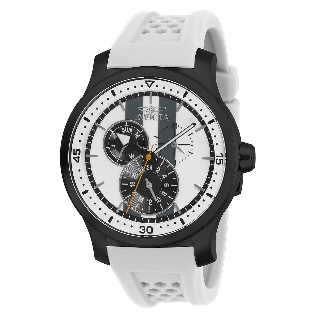Invicta Men&#39;s 27126 S1 Rally Race Team White Silicone Watch