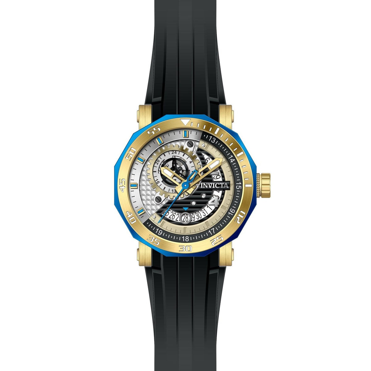 Invicta Men's 27128 Excursion Black Silicone Watch