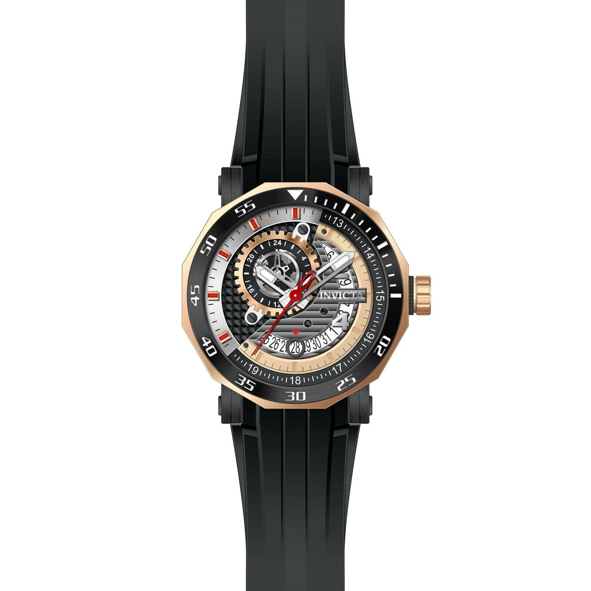 Invicta Men's 27133 Excursion Black Silicone Watch