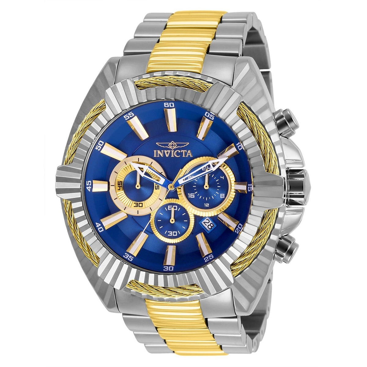 Invicta Men's 27195 Bolt Speedway Stainless Steel Stainless Steel Watch