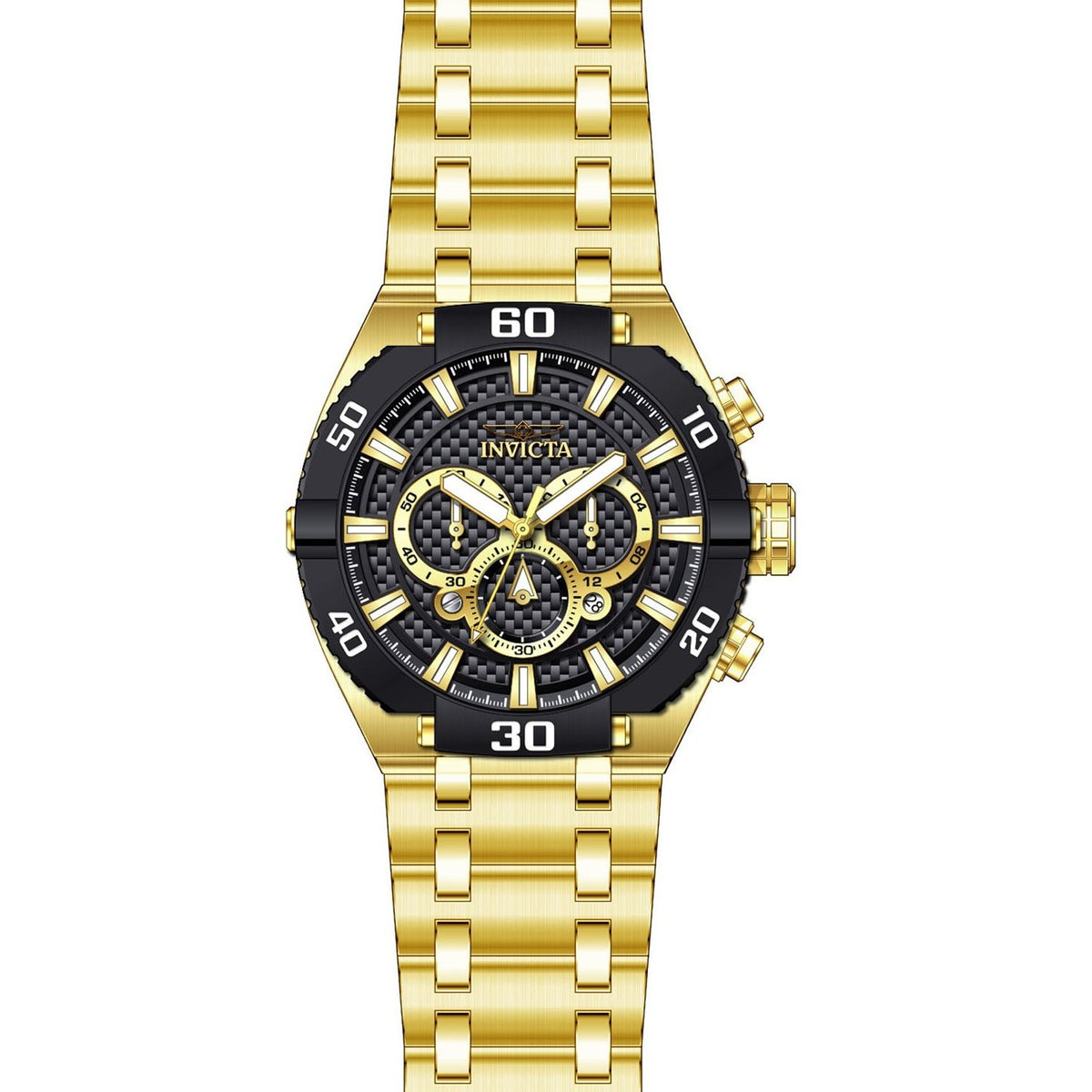 Invicta Men&#39;s 27257 Coalition Forces Gold-Tone Stainless Steel Watch