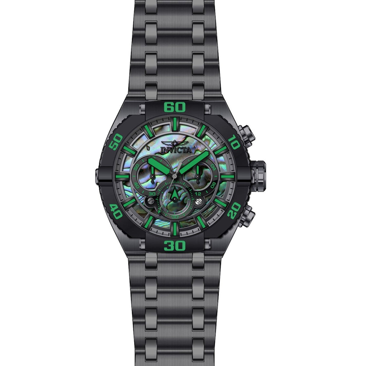 Invicta Men&#39;s 27262 Coalition Forces Gunmetal Stainless Steel Watch